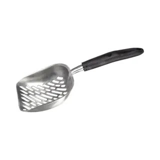 Flamingo Kattenbakschepje Poepschepje Aluminium Groen