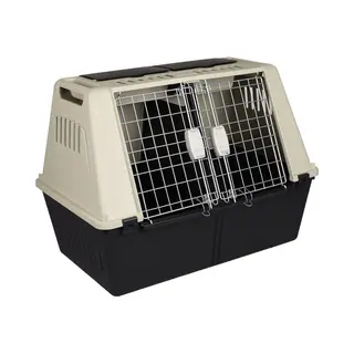 Flamingo Tripper - Transportkooi Honden - Transportkooi Tripper Grijs L 51x82x61cm - 1st - 122584 - 1st