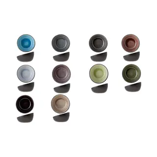 Cosy & Trendy Streetfood Festival SchÜssel D12xh8.2cm10 Assorti (10er Set)
