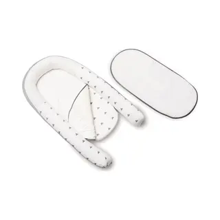 Inleg Babynest Doomoo Cocoon Pad White