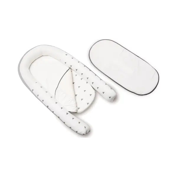 Inleg Babynest Doomoo Cocoon Pad White thumbnail