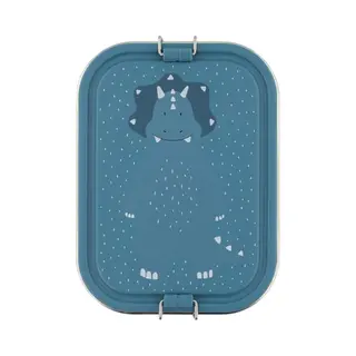 Trixie Lunchbox gross Lunchtrommel Silicone, Roestvrijstaal Blauw 1 stuk(s)