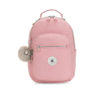 Kipling Kleiner Rucksack Mit Sicherem Fach F&uuml;r Ein Tablet Rosa 100% Polyamide