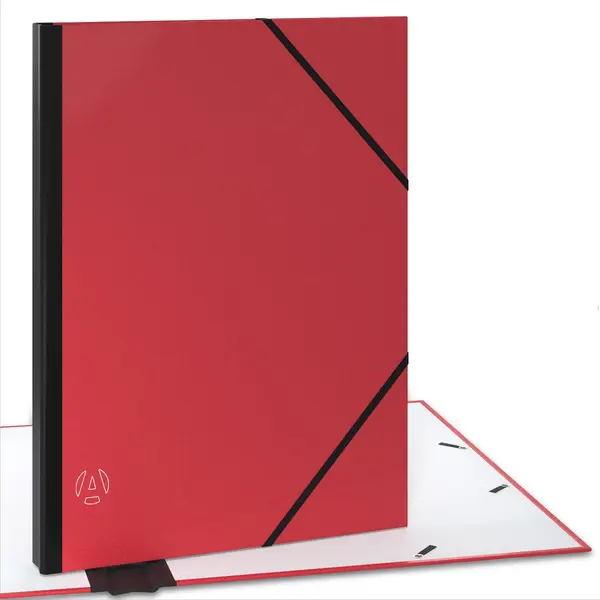 Acropaq Tekenmap A3 – 32 X 45 Cm – Tekenetui Met Elastiek – Documententas – Rood thumbnail