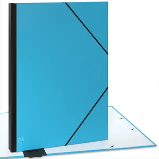 Acropaq Tekenmap A2 – 52 X 72 Cm – Xxl Tekenetui Met Elastiek – Documententas – Turkoois