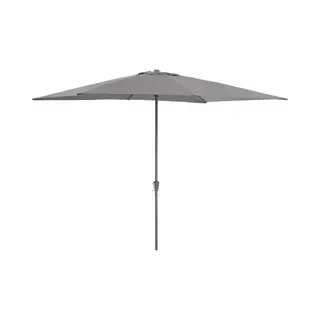 Acaza Sonnenschirm Rechteckig 200 X 300 Cm, Schirm Mit Kurbel Für Balkon Oder Terrasse, Marktschirm, Gartenschirm, Terrassenschirm, Mit Windauslass,