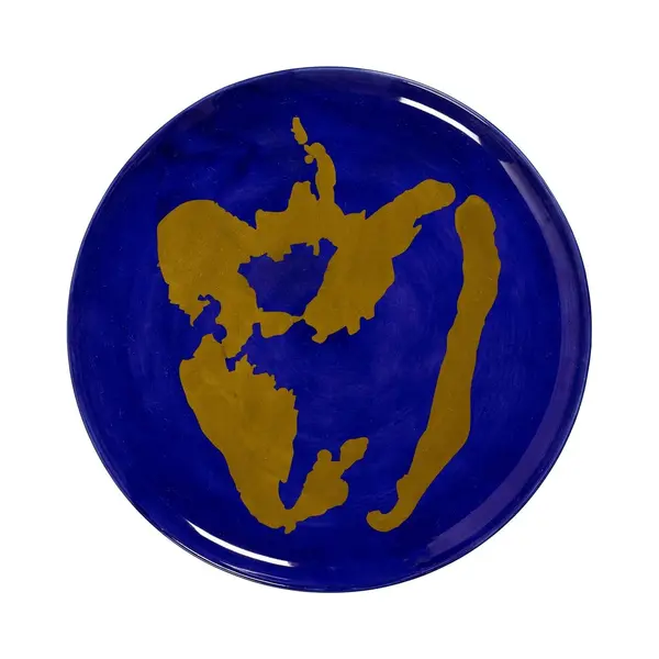 Serax Feast Servierteller Diam. 35 Cm. Lapis Lazuli - Pepper Gold thumbnail