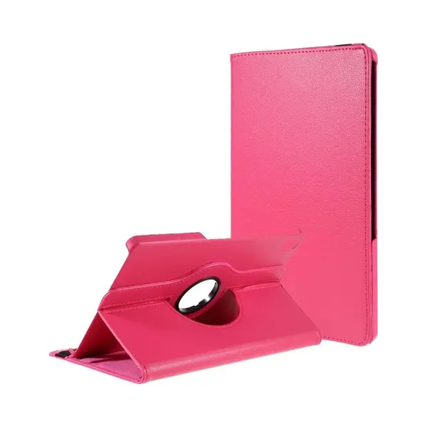 360 Rotating Book Case - Geschikt Voor Lenovo Tab P11 / P11 Plus Hoesje - Roze thumbnail