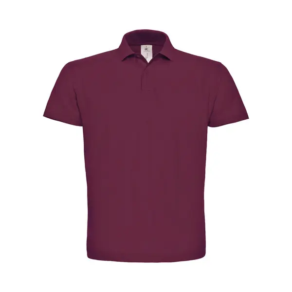 B&C Id.001 Polo Shirt CGPUI10 - Wine - Xs thumbnail