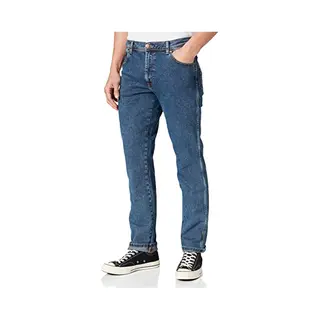 Wrangler Texas Slim Medium Stretch Jean Stonewash Size 38 X34