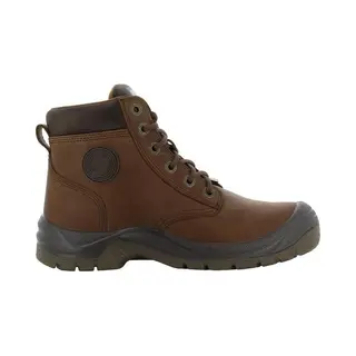 Safety Jogger, Werkschoenen, SI3305410 Atmungsaktiver Ganzleder-Sicherheitsschuh Braun (S3, 41)