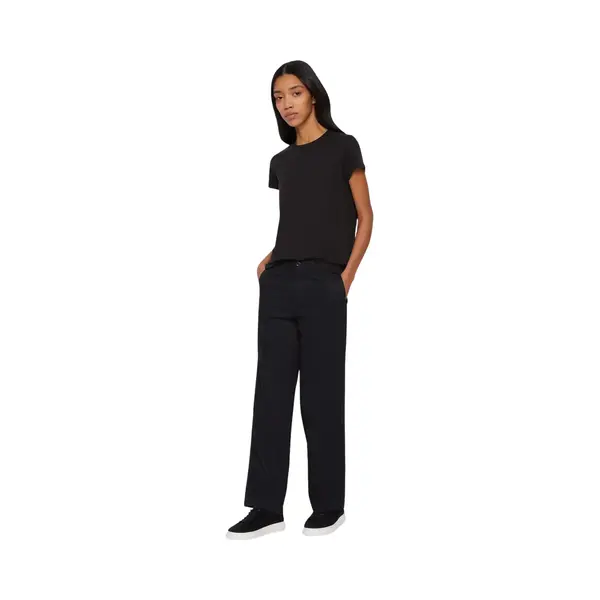Dockers Damen High Waist Chino Straight Hose, Beautiful Black, 28 Eu thumbnail