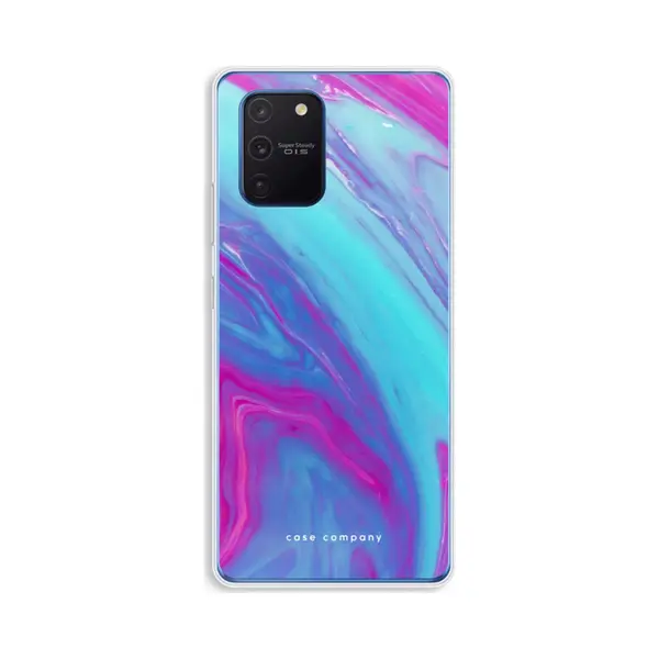 Case Company® - Hoesje Geschikt Voor Samsung Galaxy Note 10 Lite Hoesje - Zweverige Regenboog - Soft Cover Telefoonhoesje - Bescherming Aan Alle thumbnail