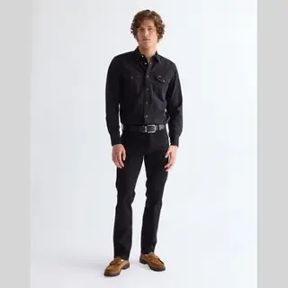 Wrangler Greensboro High Stretch Straight Jean Deep Ink Size 38 X32