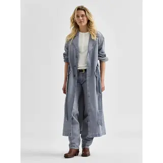 Wrangler 112370806 Relaxed Fit Spijkerjas Grijs L Vrouw