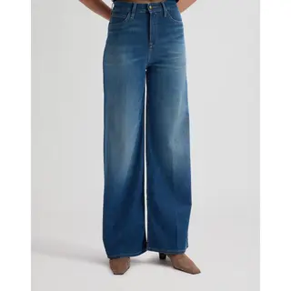 Lee Stella Wide Leg Jean Blue Arrow Größe 28x31