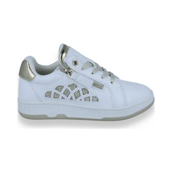 Sj Lifestyle Meisjes Sneaker Wit/goud | Maat, 32 thumbnail