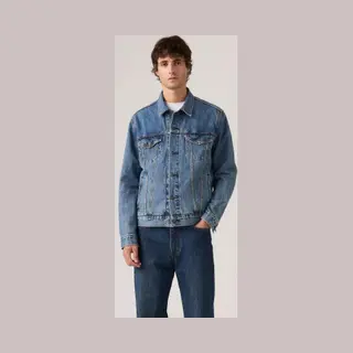 Levi's For Man. 72334-0773 Trucker Jacket Blue (L), Casual, Cotton, Denim