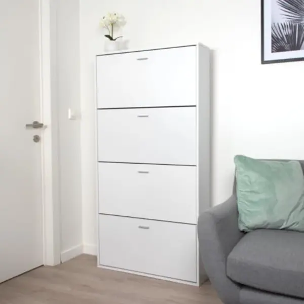 Milton & Oldbrook Maribor Schoenenkast, Wit thumbnail