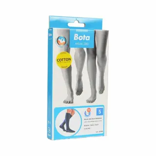 Bota Relax 280 Ad+P Kniestrümpfe Baumwolle Blau M5 (45/46) | 1 Paar