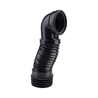 Aloni Wand Aansluitbocht 90° Flexibel Aansluiting Conisch Ø90-110 L, 66cm