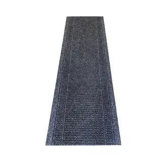 Jyg Tapijtloper Racing Antraciet 80 X 650 Cm - Keukenloper - Anti Slip - Snijdbaar