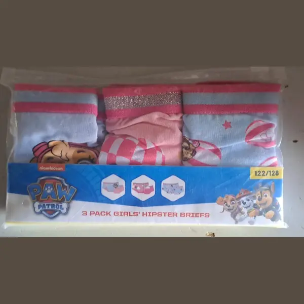 Paw Patrol Skye Hipster Maat 122-128 3 Stuks thumbnail