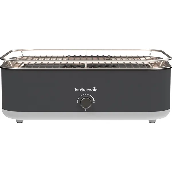 Barbecook E-Carlo - Elektrische Tafel Bbq - 3 Hitte-instellingen - Grijs thumbnail