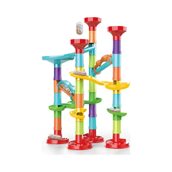 JUST23 Knikkerbaan S02 - Marble Run - 50 Onderdelen - Compatibel Met S05 thumbnail
