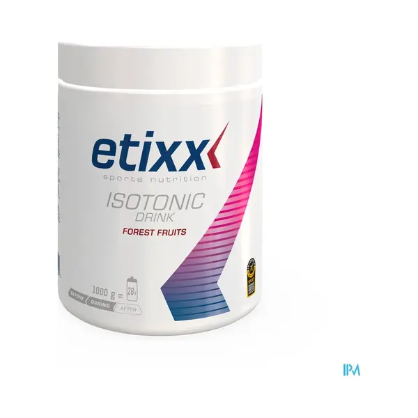 Etixx Isotonic Powder Isotonisches Getränk Waldfruchtgeschmack 1000 G thumbnail
