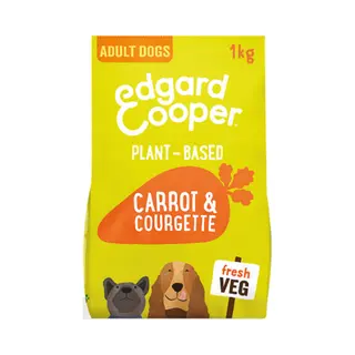 6x Edgard&Cooper Plantaardig Hondenvoer Wortel - Courgette 1 Kg