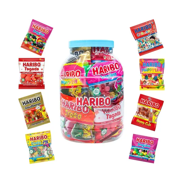Haribo Mega-Fête Snoepzakjes - Snoepmix - 1 Kg thumbnail