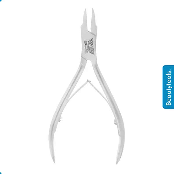 Beautytools.be BeautyTools Professionele Nagelknipper - Hoektang Voor (Harde) Ingegroeide Nagelhoeken - Pedicure / Manicure Tang - Recht Snijvlak (Fijn) 18 Mm - Inox thumbnail