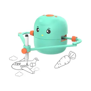 Joyage Teken Robot Voor Kinderen - Tekenrobot Groen Blauw - Leren Tekenen Voor Kinderen Montessori Speelgoed - Educatief Speelgoed Meisjes 3 4 5 6 7 8
