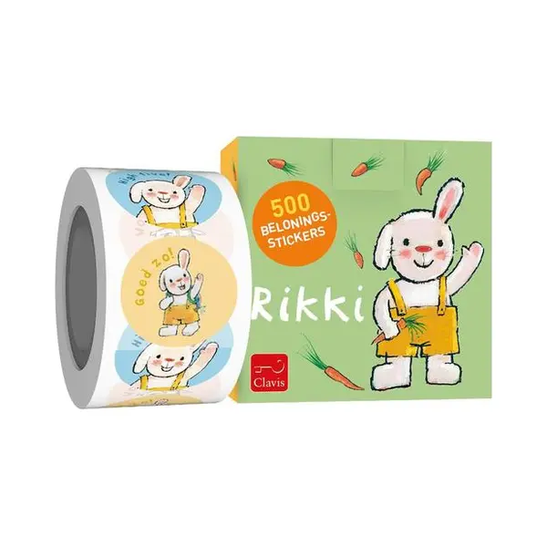 Clavis Rikki Beloningsstickers. 3+ thumbnail
