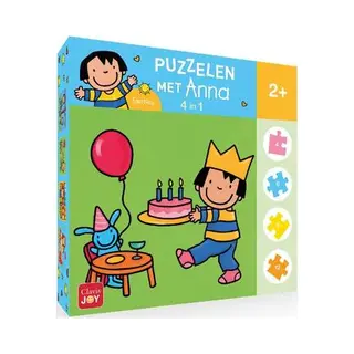 Clavis Puzzelen Met Anna. 4-in-1-puzzel Emoties