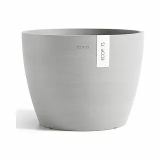 Ecopots Pot Stockholm 40cm Wit/grijs