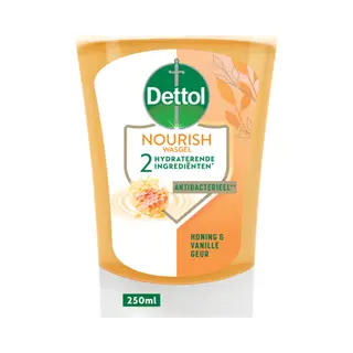 Dettol No-Touch Handzeep Refill Extra Care Honey&Sheabutter 250 Ml