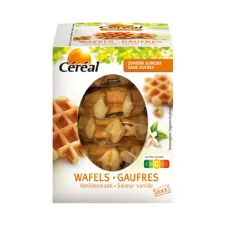 Céréal Wafels Vanille 150 Gr