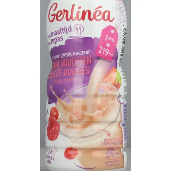 Gerlinea Drinkmaaltijd Red Fruits 236 Ml thumbnail