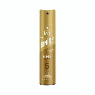 Taft Junior Hairspray Mega Strong - 250 Ml