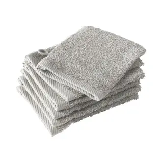 De Witte Lietaer Washandjes Helene Dove 15 X 21 Cm - 6 Stuks - Katoen