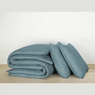 De Witte Lietaer Dekbedovertrek Katoen Satijn Olivia - Lits Jumeaux - 240 X 220 Cm - Groen