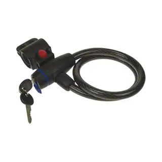 Perel SLKB02 fietsslot Zwart 650 mm Kabelslot