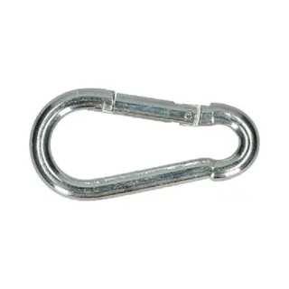Pgb fasteners Karabijnhaak - Musketonhaak - Din 5299C Ø6, 00x60 Zn - 4 Stuks