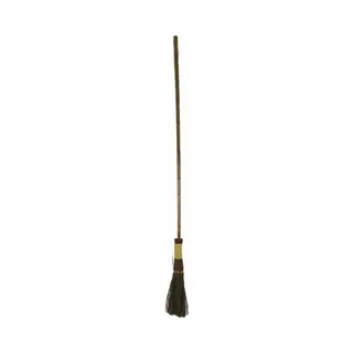 Faram Party Heksen Bezem 90 Cm - Halloween Versiering/decoratie - Verkleedaccessoires Voor Heksen