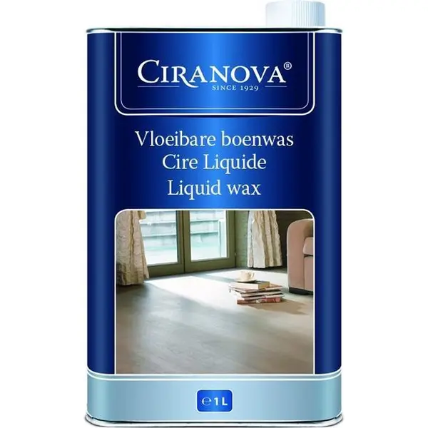 Allesvoorparket Ciranova Vloeibare Boenwas - Geel - 1L - Geel thumbnail