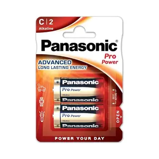 Panasonic 30000582 Haushaltsbatterie Einwegbatterie LR14 Alkali