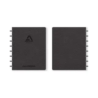 Aurora Adoc Business Schrift | Ft A5 | 144 Bladzijden | Geruit 5 Mm | Zwart