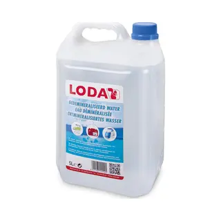 Loda - Gedemineraliseerd Water - 5 Liter - Demi Water - Strijkwater - Accu Water - Osmose Water
